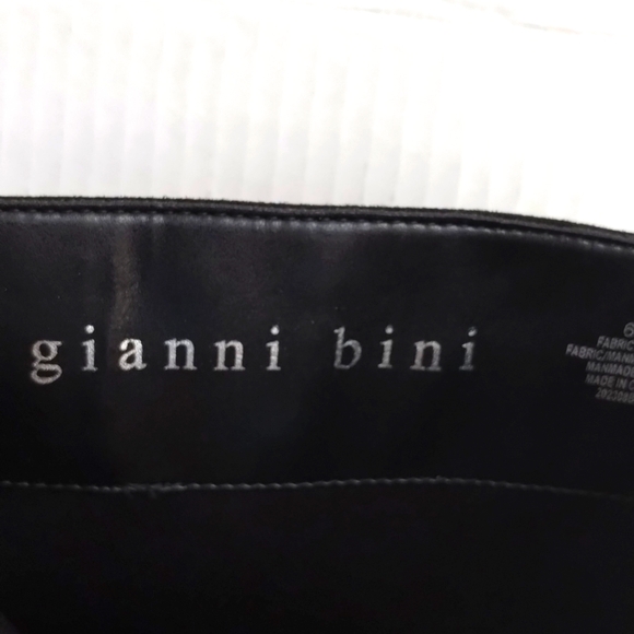 Gianni Bini knee high rhinestone boots, size 6M, pointed heels, Taylor Swift - Picture 6 of 8